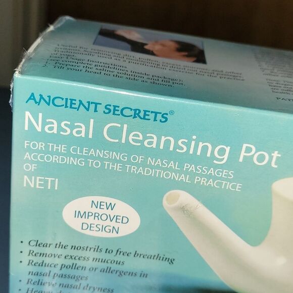 Ancient Secrets Nasal Cleaning Pot- NIP - Picture 2 of 4